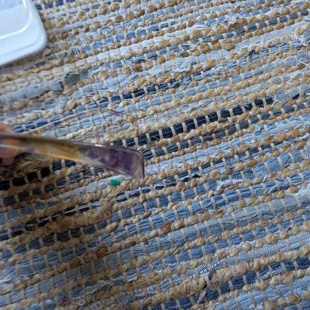 Herofin Rectangular Tortoiseshell Purple Amber Reading Glasses +2.75 Lightweight